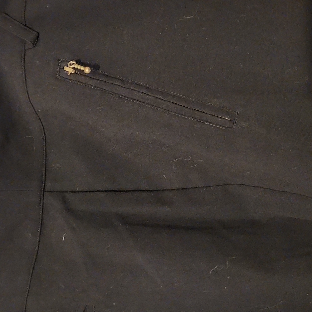 WD-NY, 20, black slacks, 2 front zipper pockets, beltloops, 1 back pocket W-2032 - Picture 2 of 7